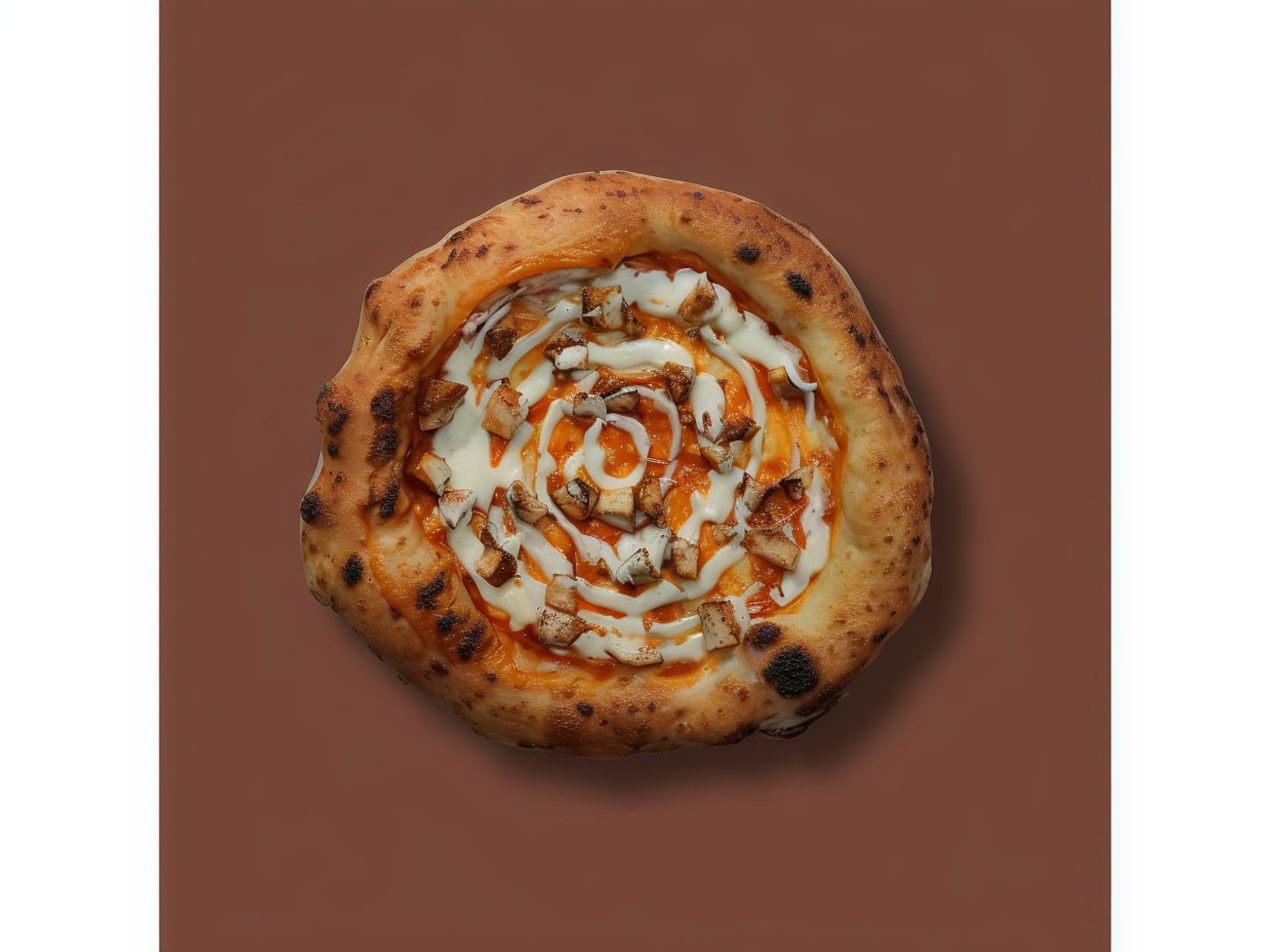بيتزا رانش الدجاج