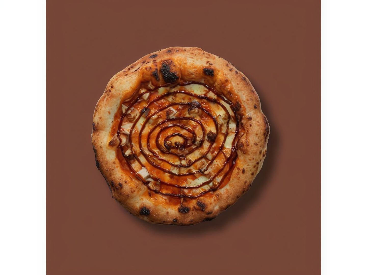 بيتزا باربكيو الدجاج