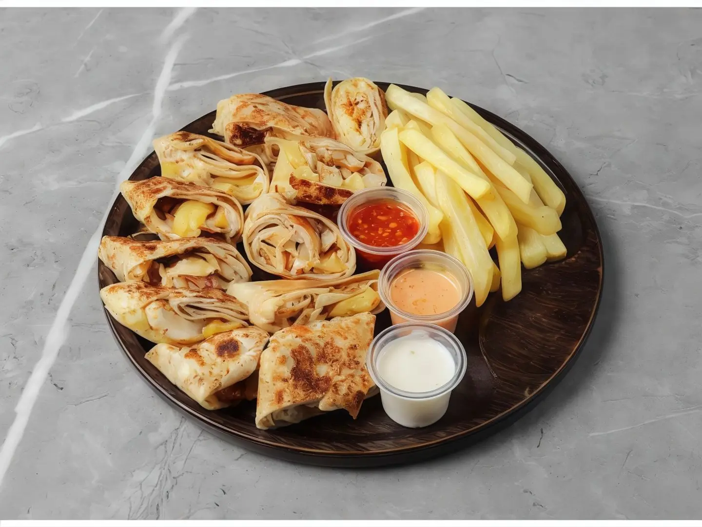 صحن عربي كبير