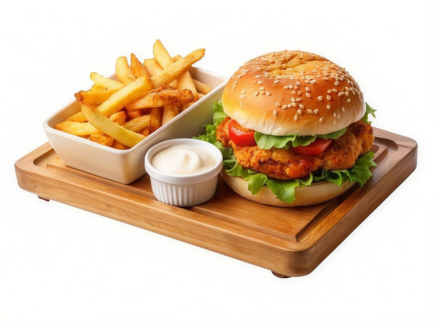 Chicken Burger Meal