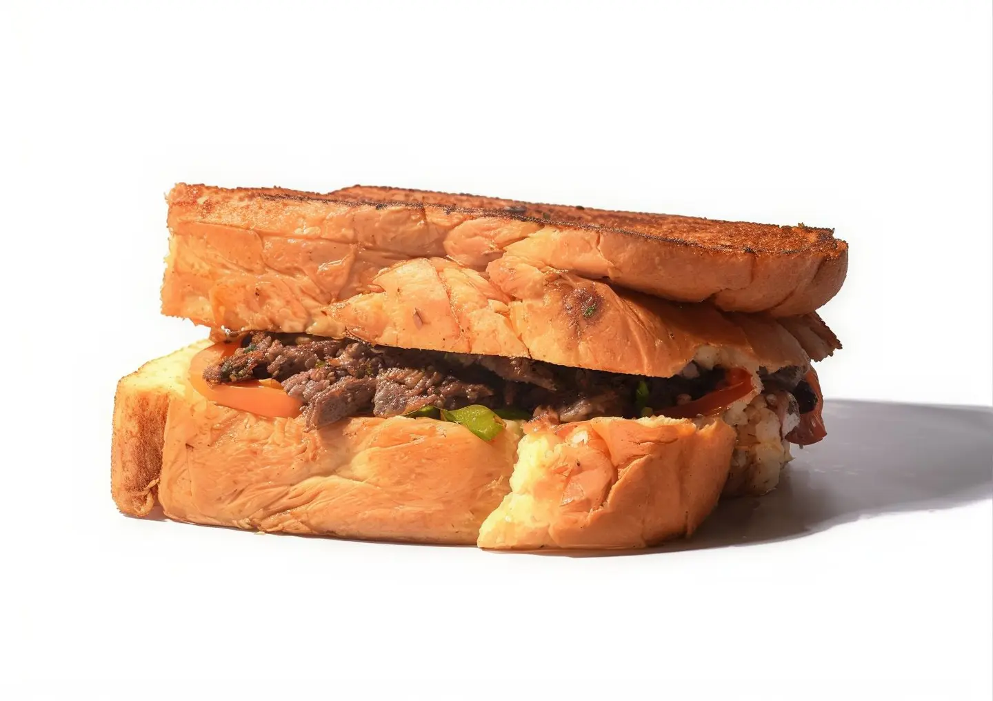 French Meat Shawarma With Toast