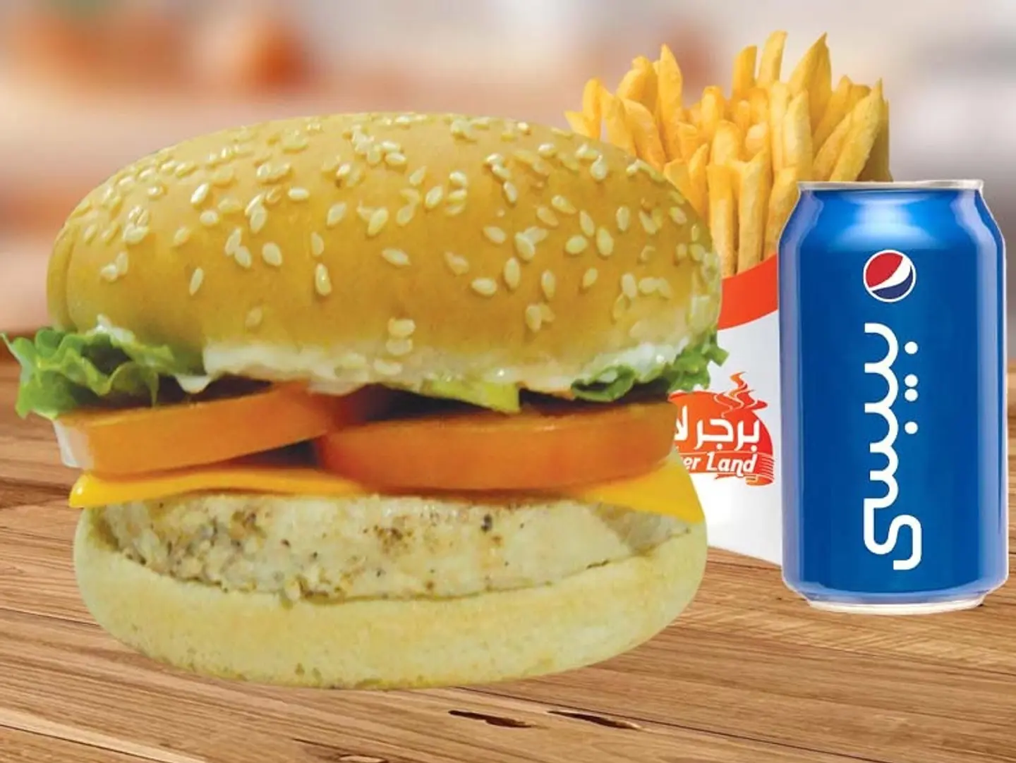 Chicken Grill Burger Combo