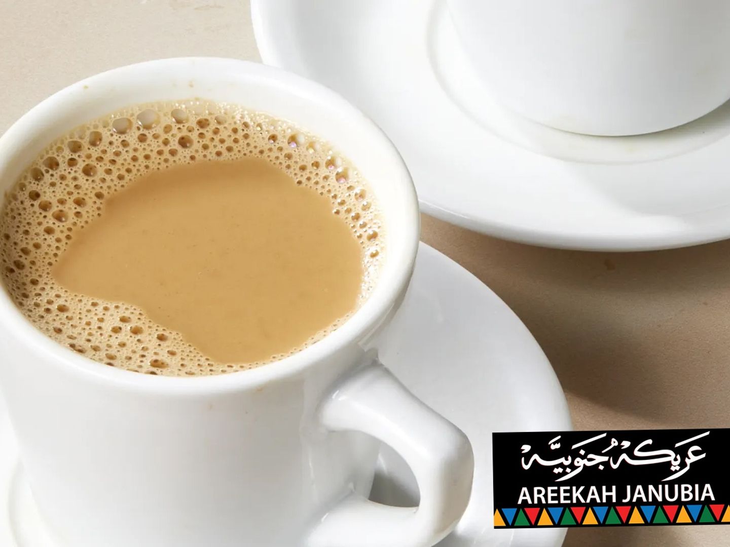 شاي مع حليب