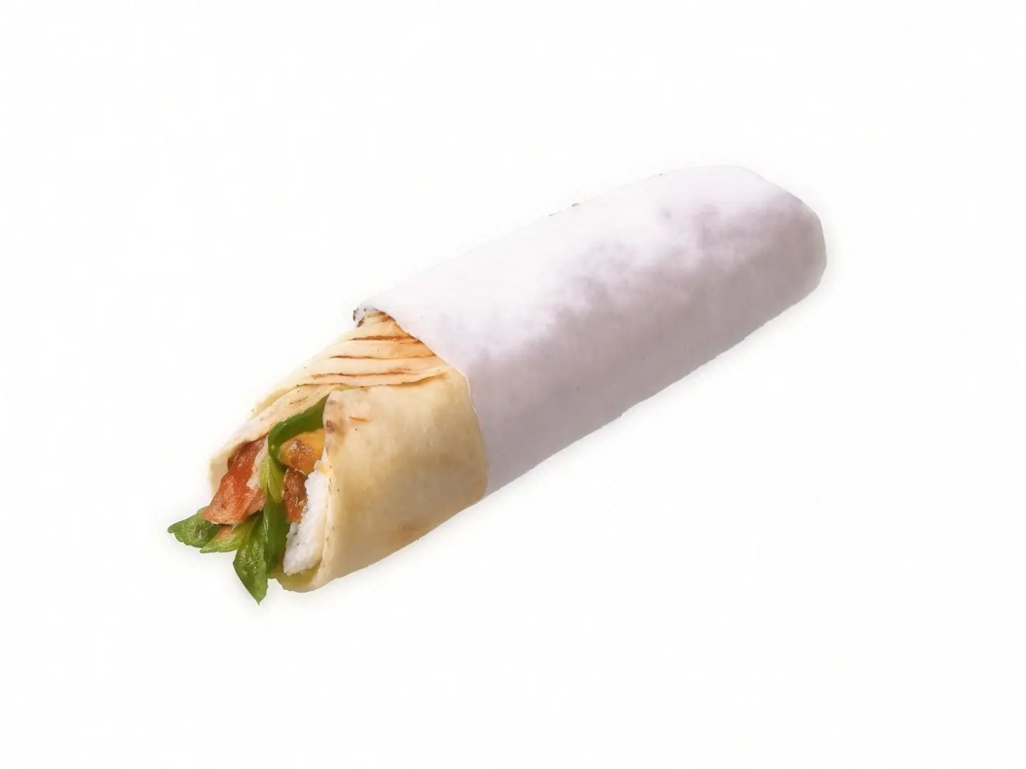 شاورما دجاج وسط