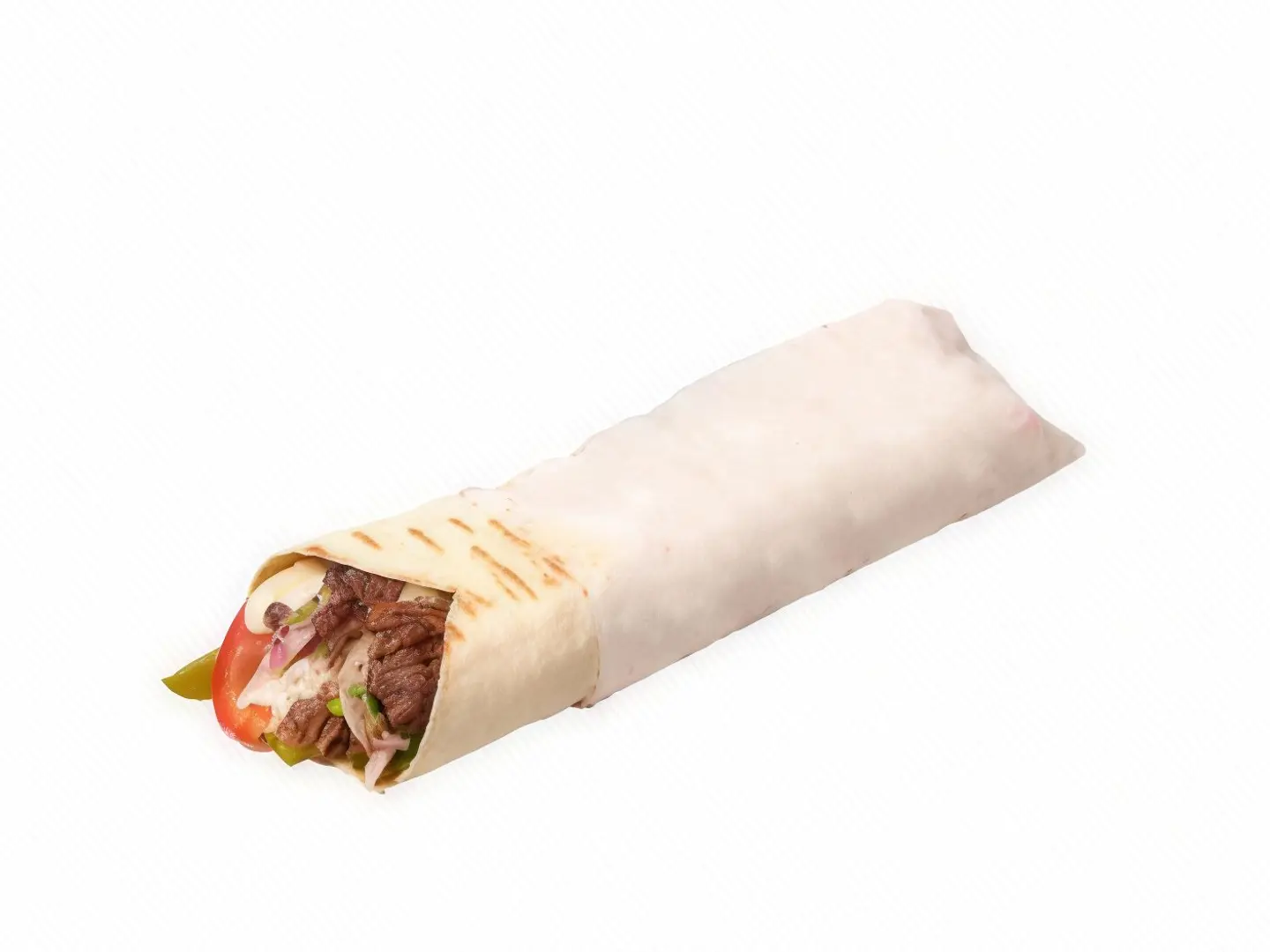 تورتيلا شاورما لحم