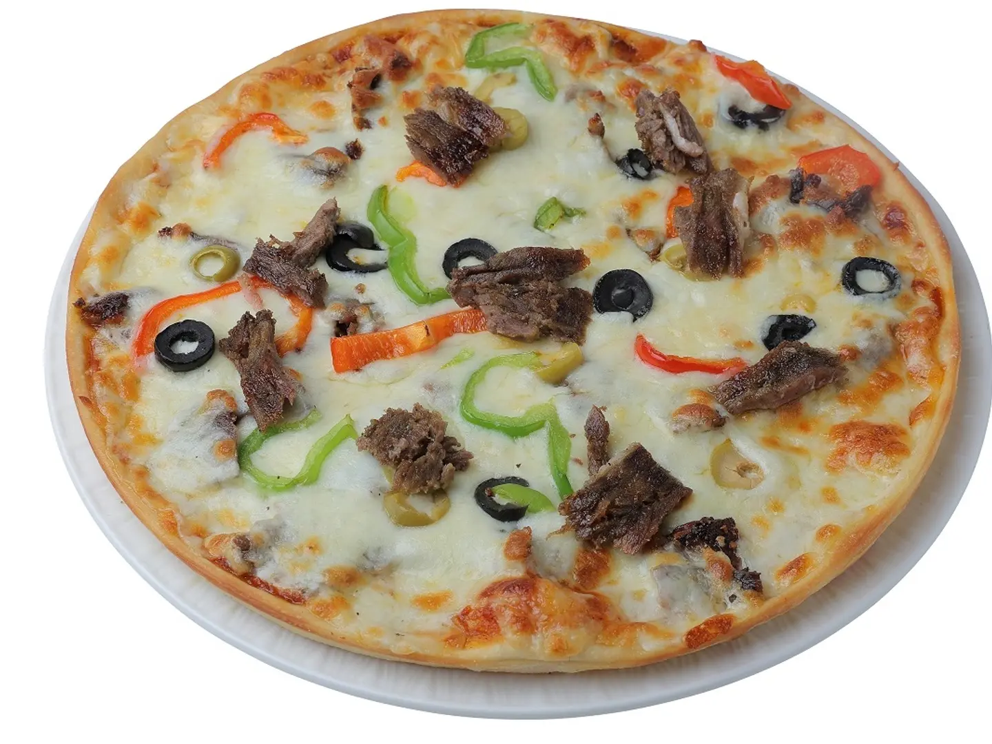 بيتزا شاورما لحم