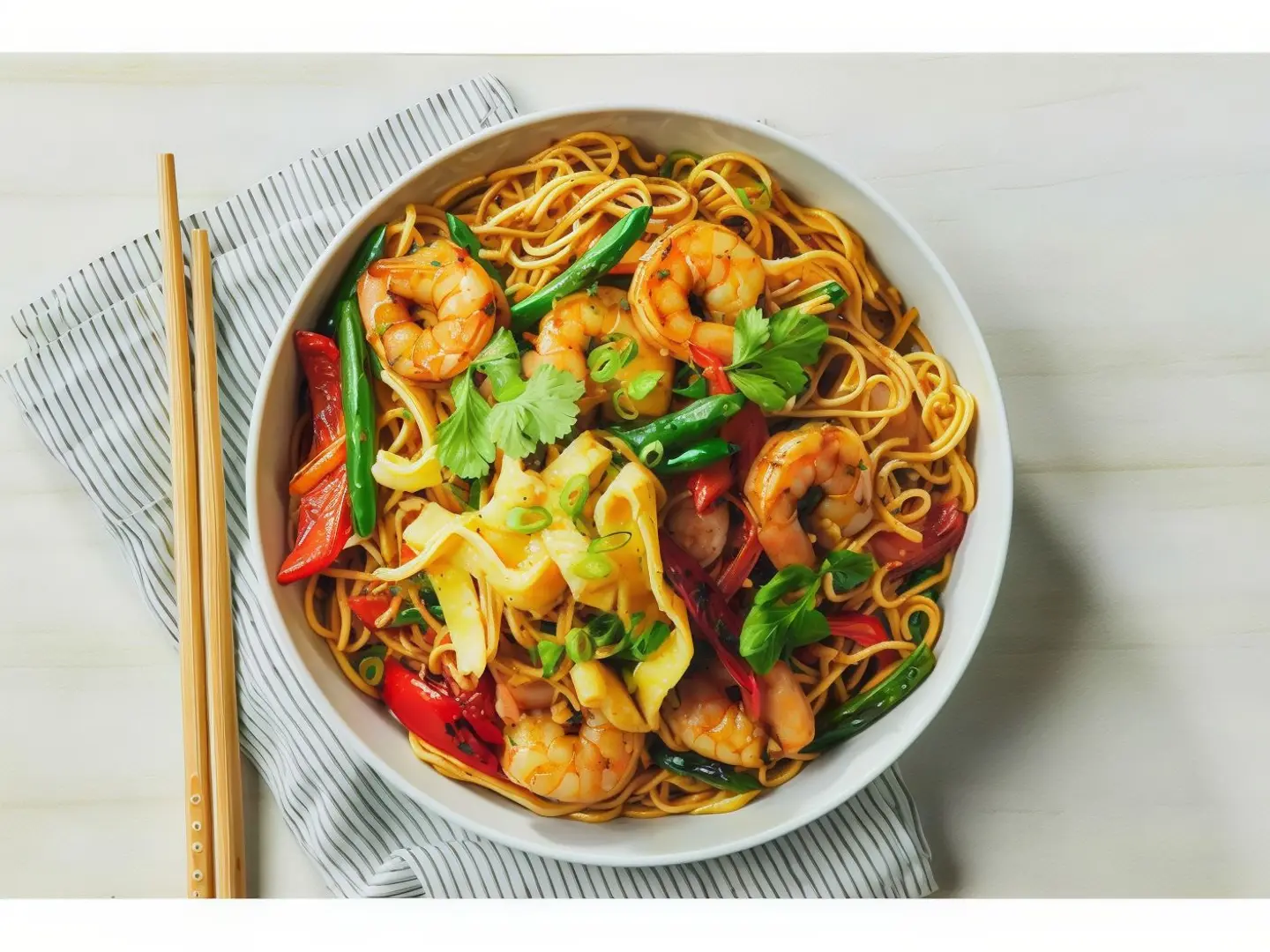 مكرونة روبيان