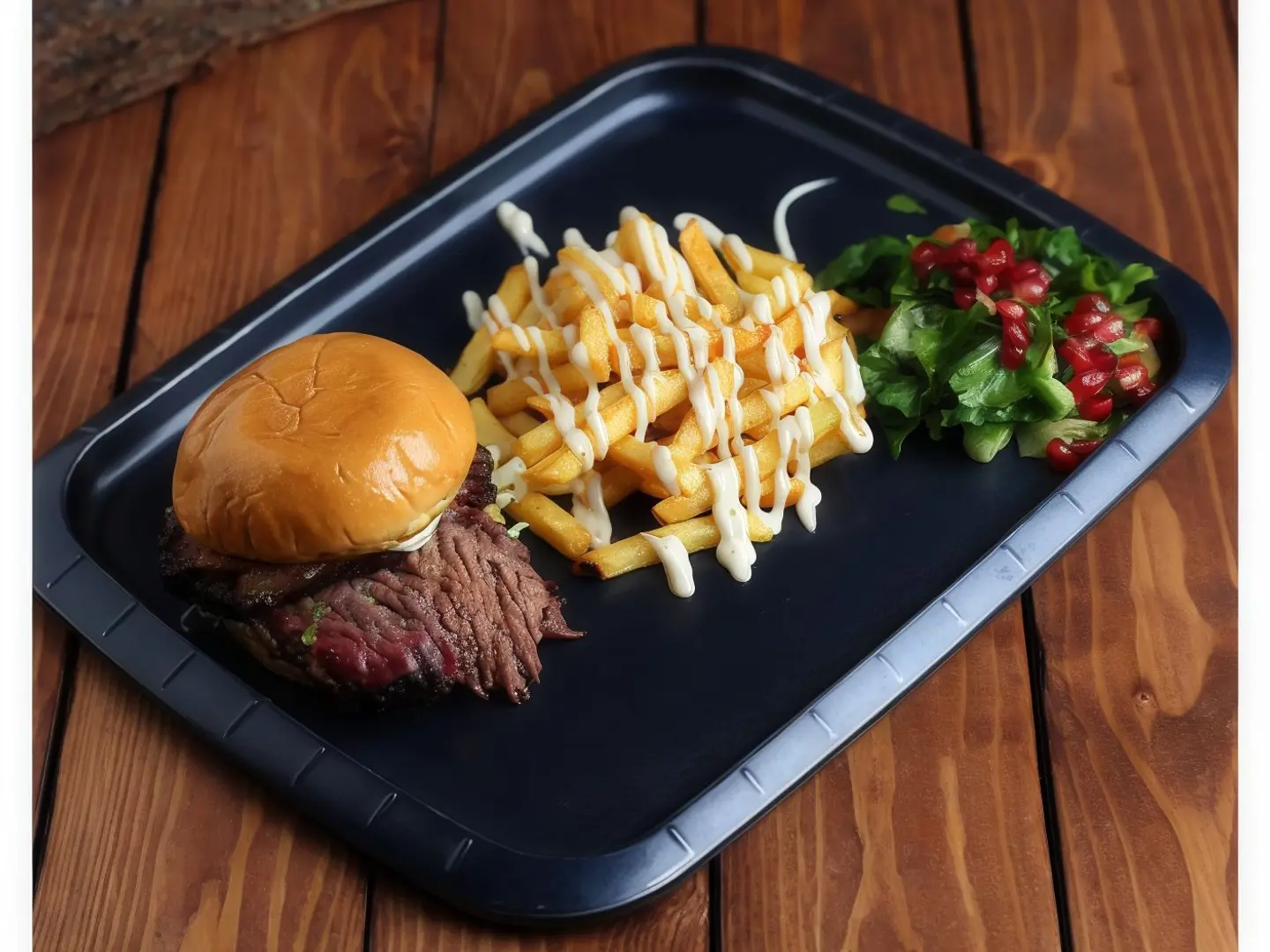 برسكت ترافل برجر