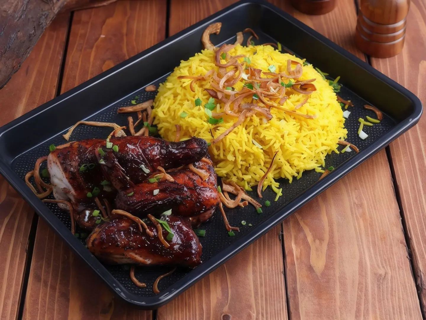 دجاج وقت المدخن