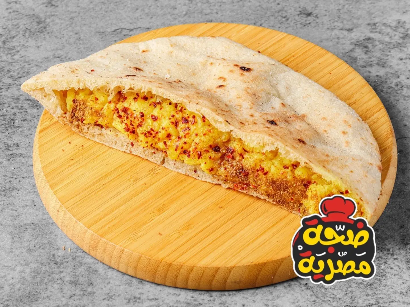 ساندوتش بطاطس مهروسة