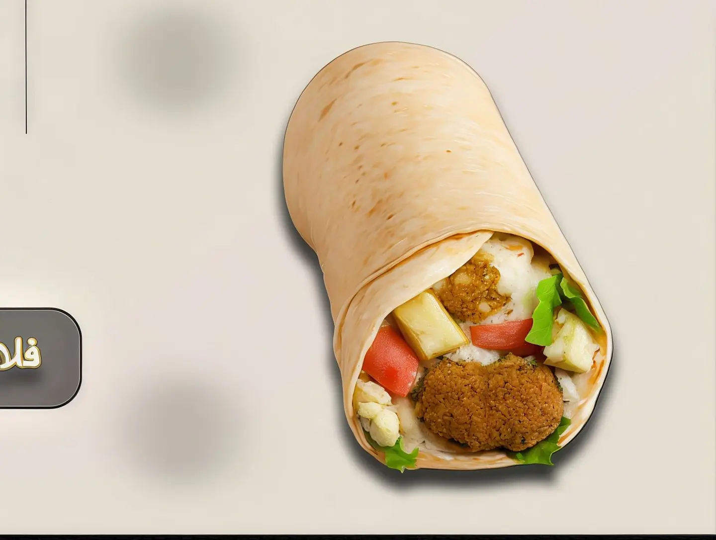 فلافل باللبنه