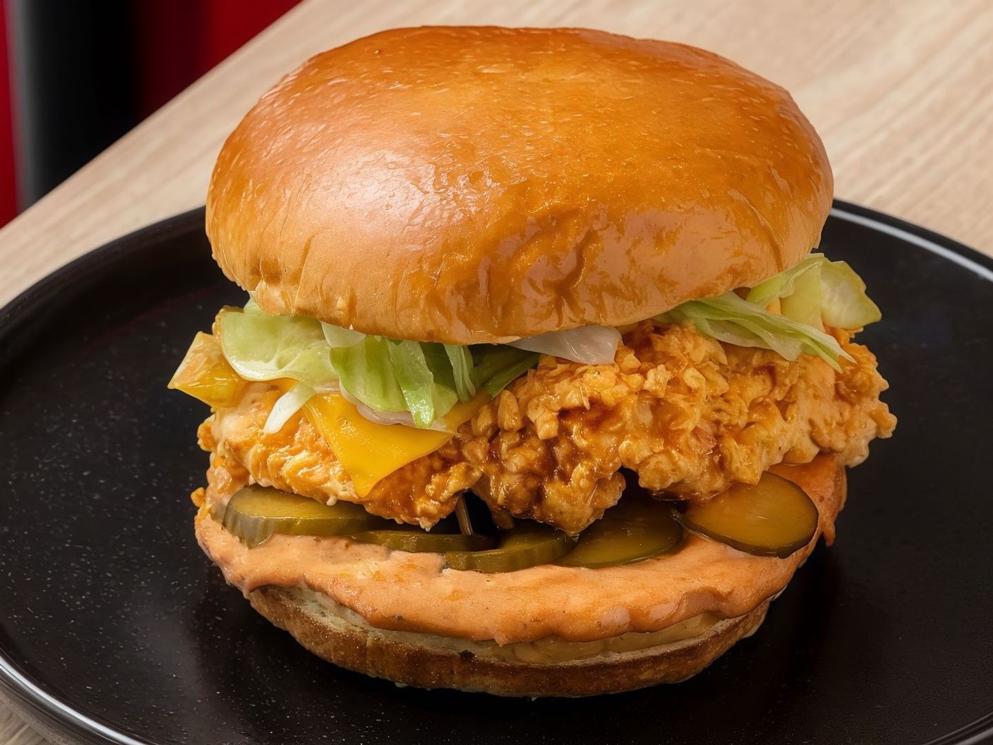 Burnt Chicken Burger
