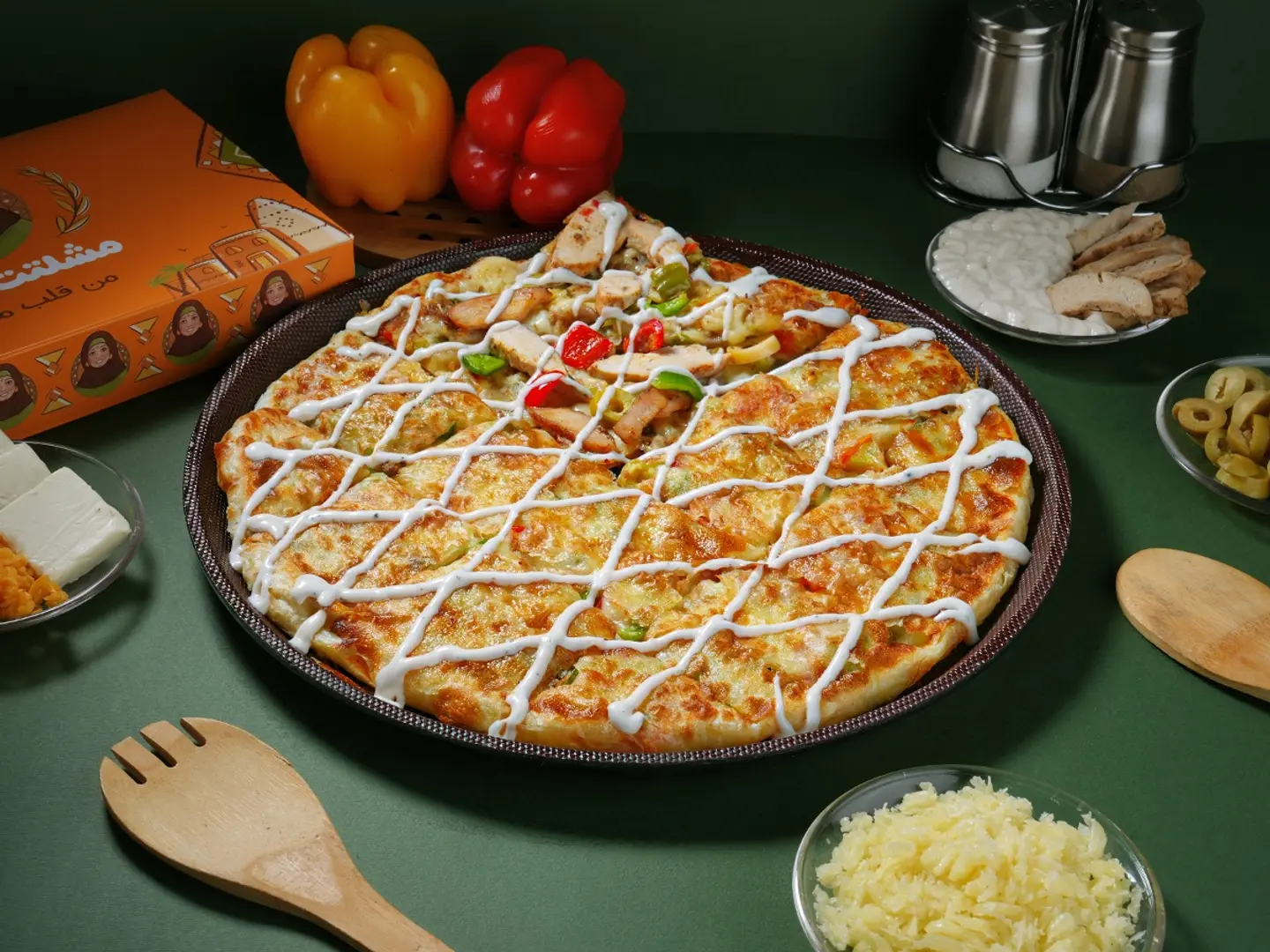 فطيرة دجاج رانش