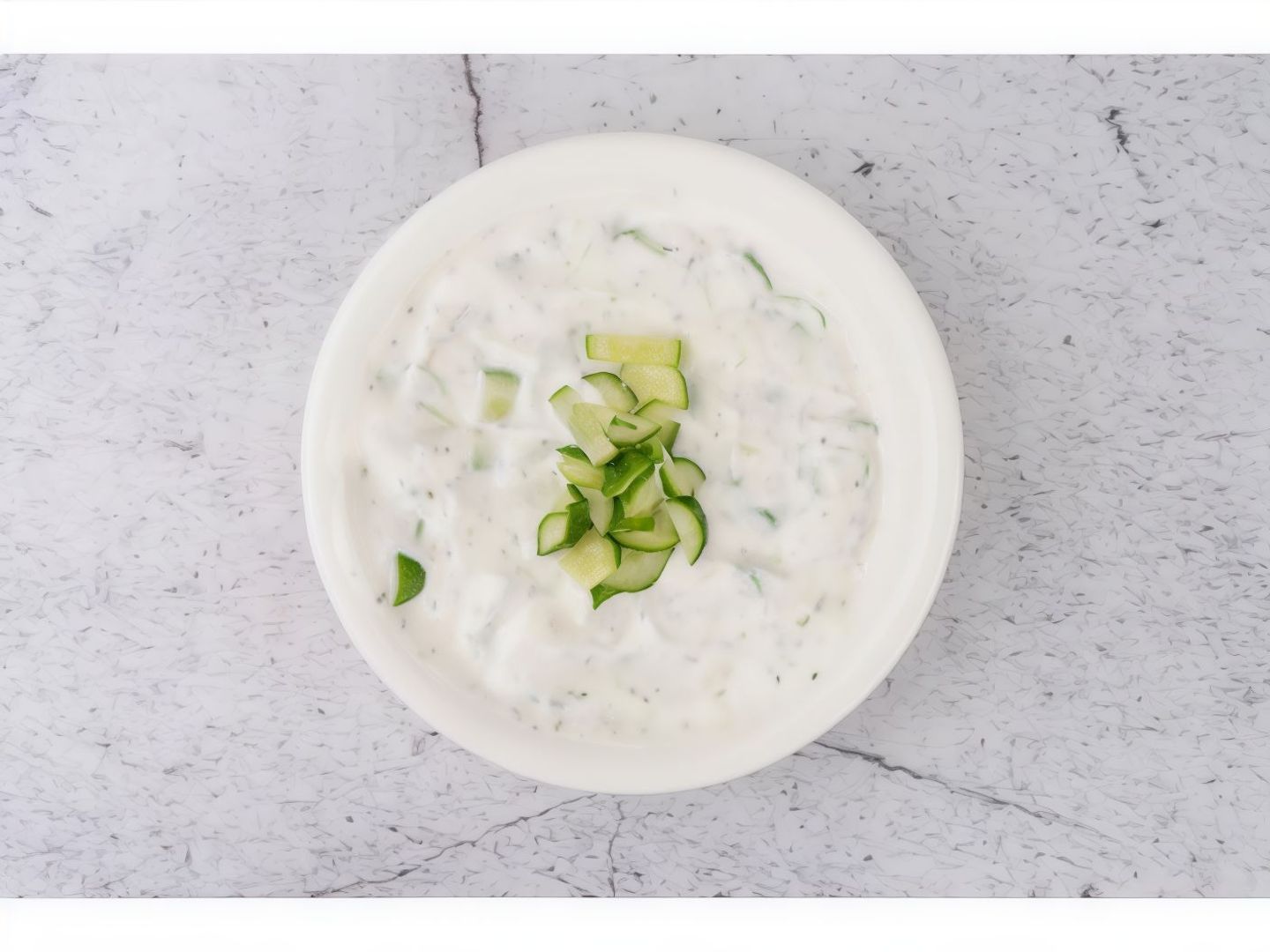 Cucumber Yogurt Plate