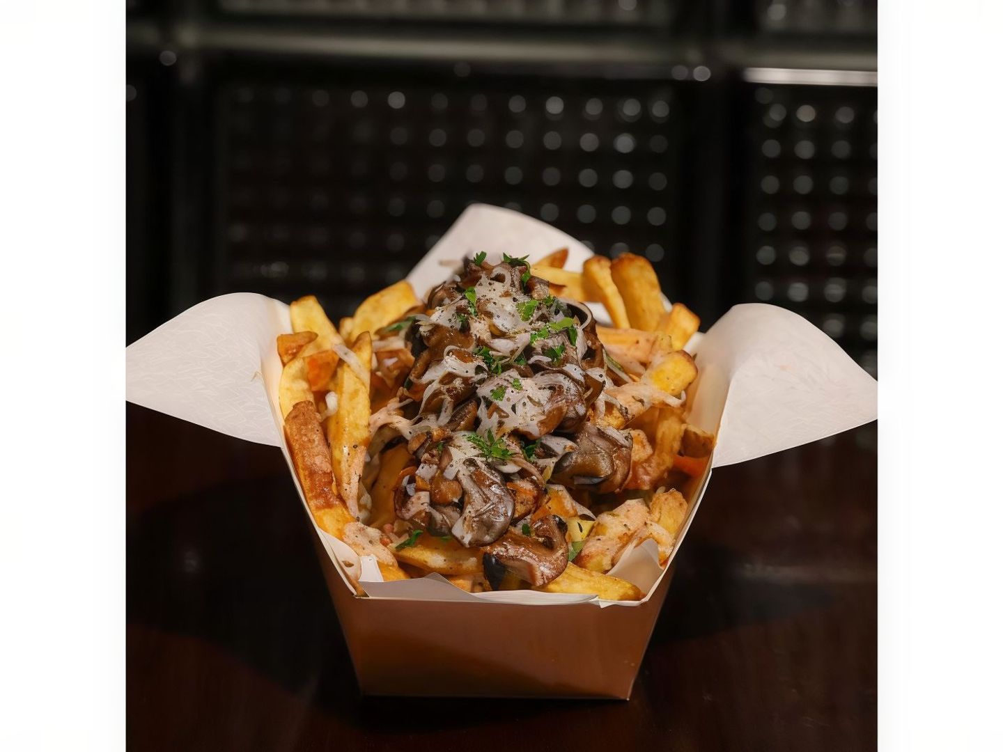 Wild Truffle , Mushroom Fries