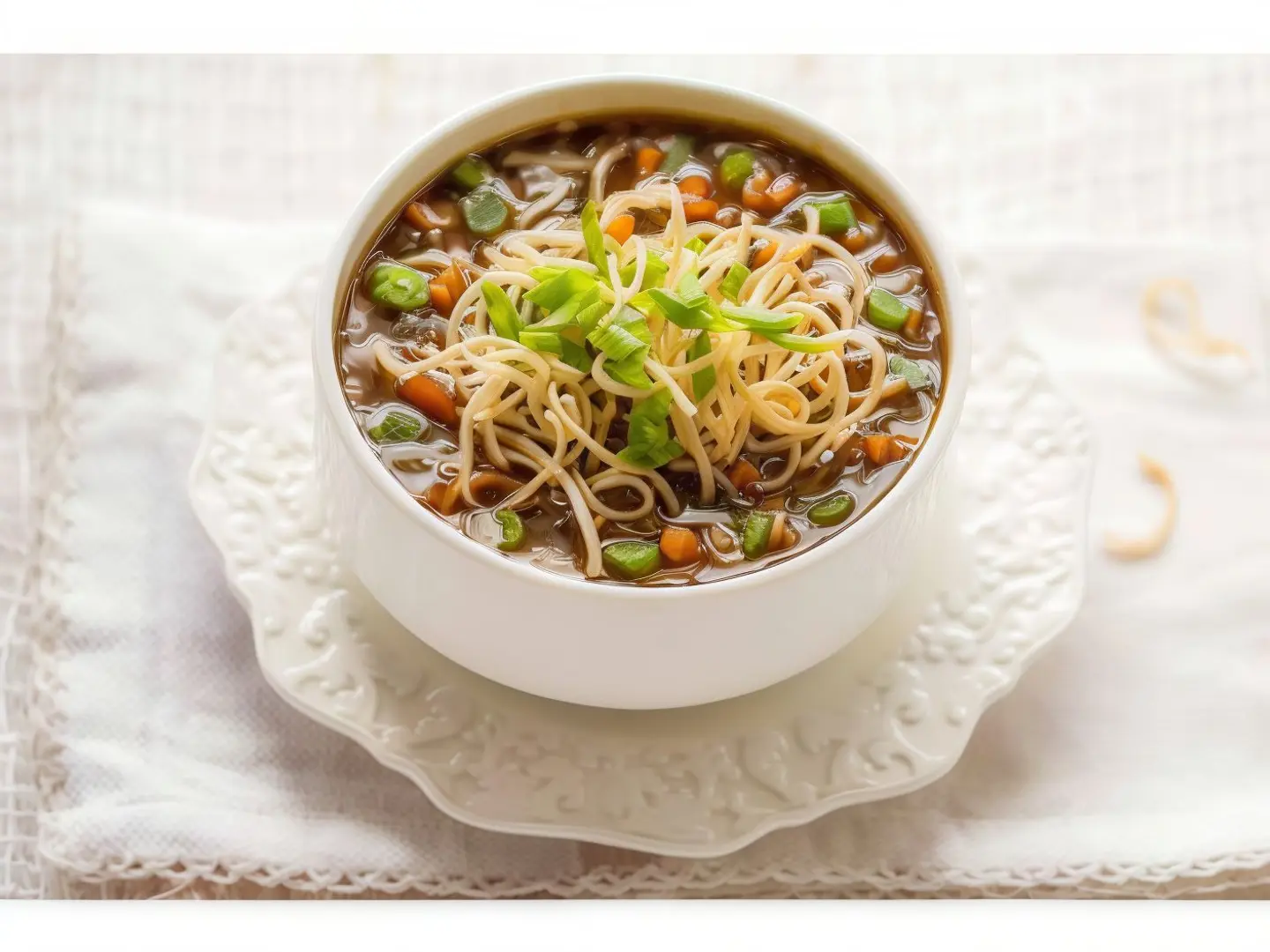 Vegetable Manchow Soup