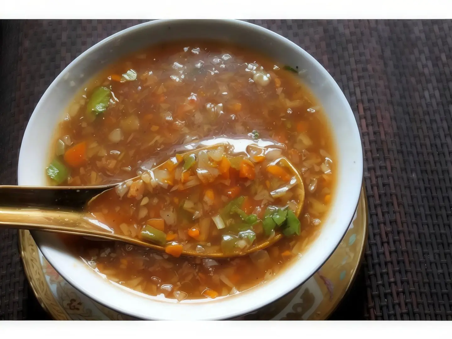 Hot And Sour Vegetable Soup