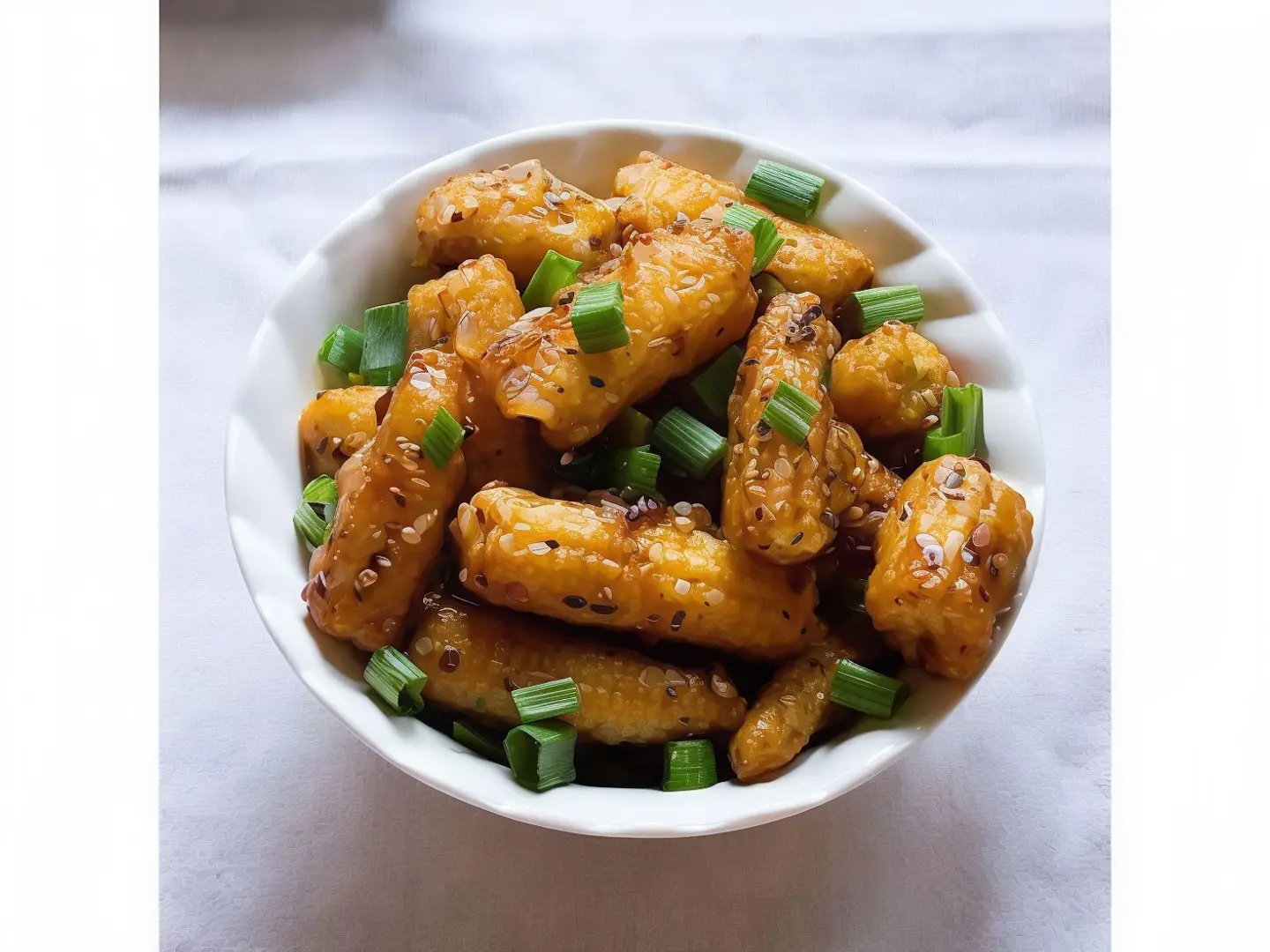 Baby Corn Manchurian Dry