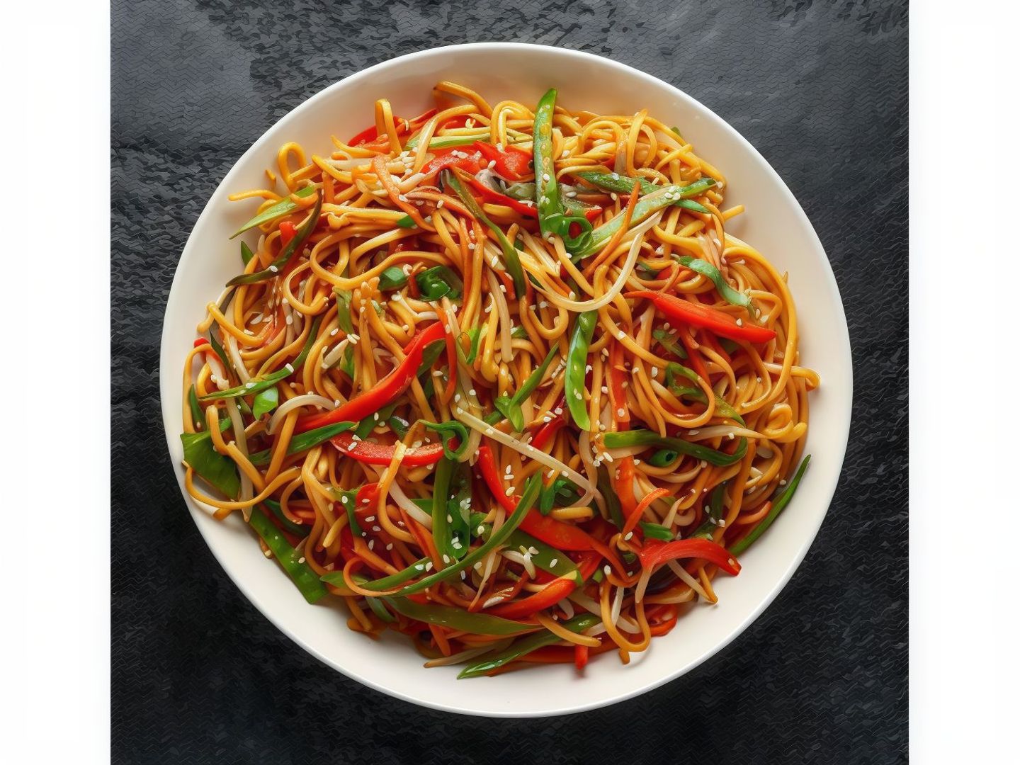 Vegetarian Szechuan Noodles