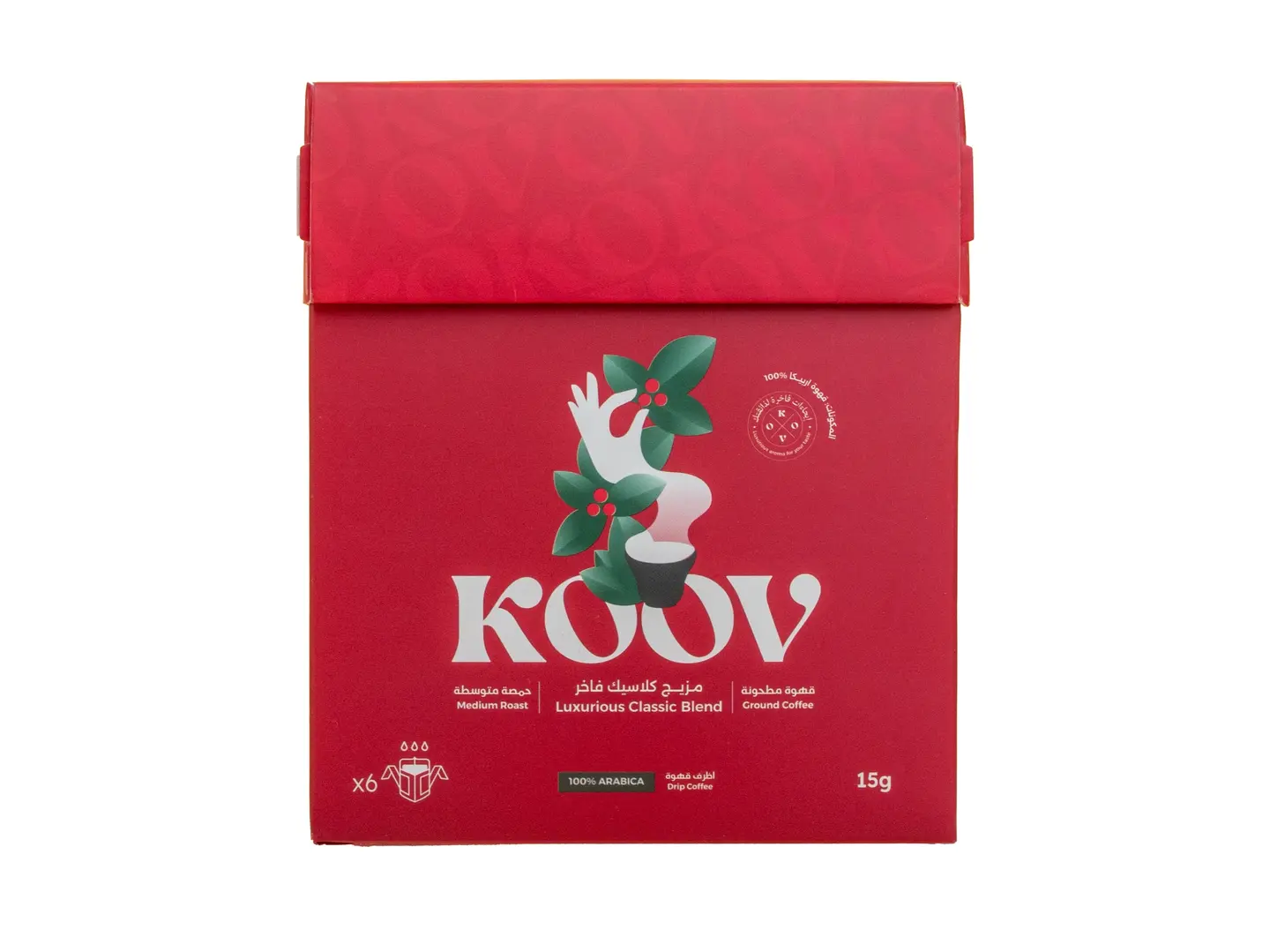 قهوة مقطرة كلاسيكة ٦ اظرف