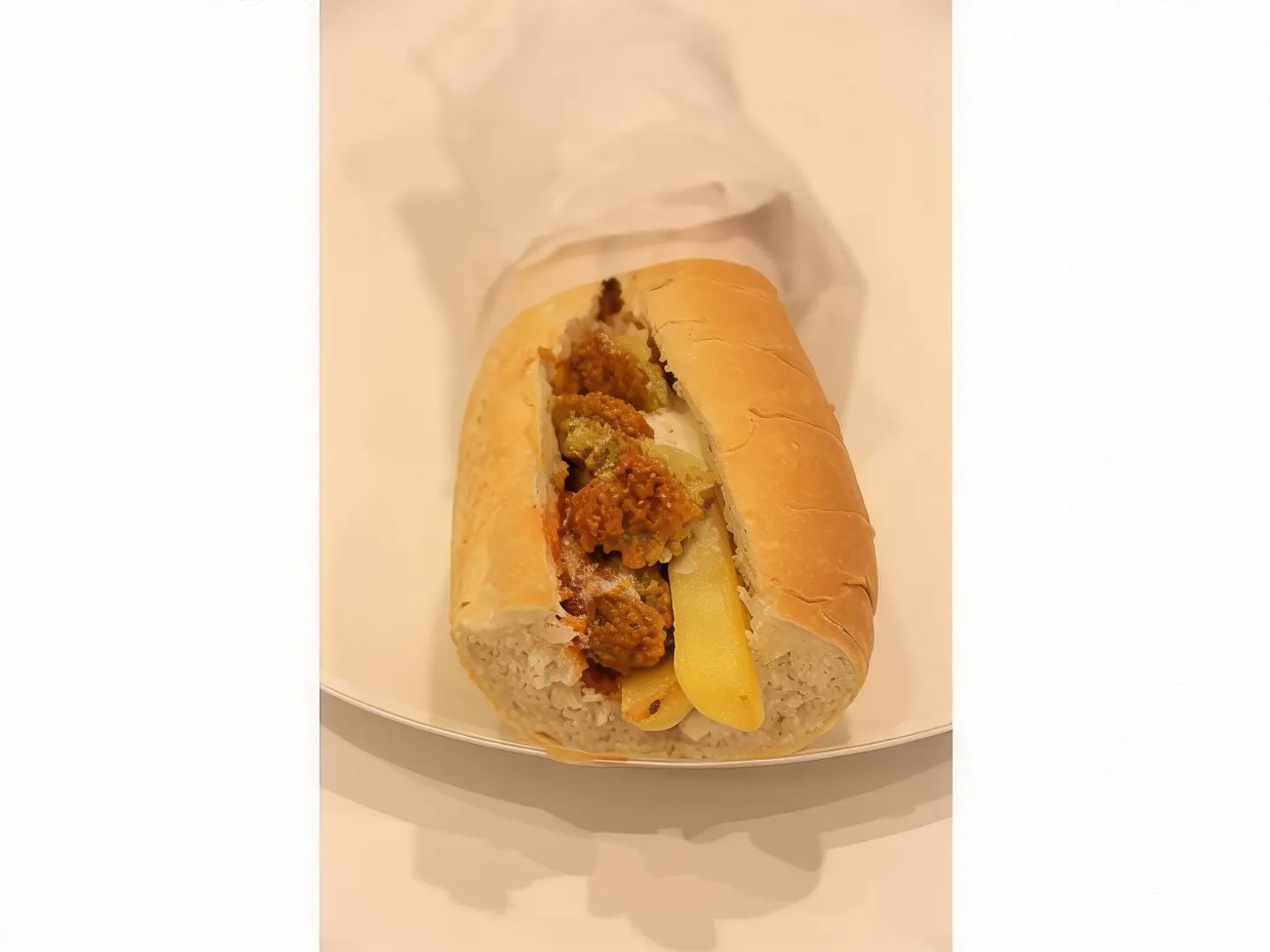 مشكل فلافل بدون بيض