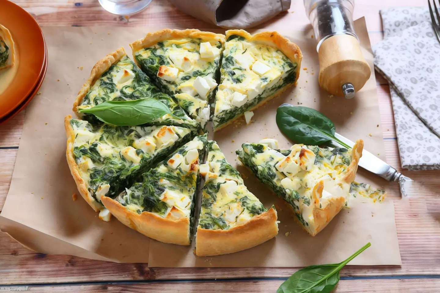 Spinach And Cheese Pie