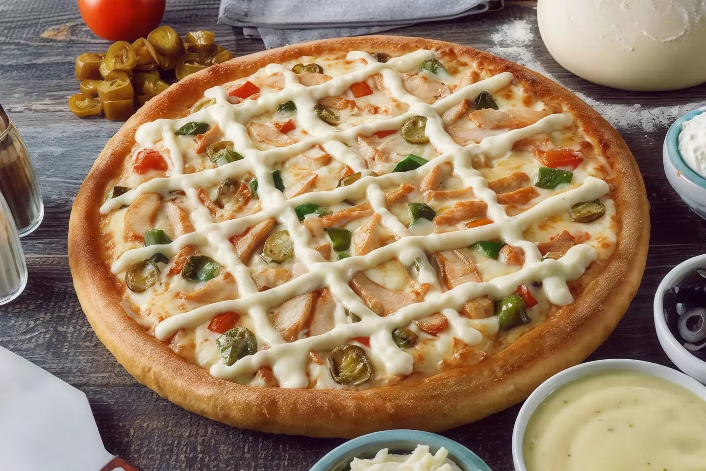 Large Ranch Pizza