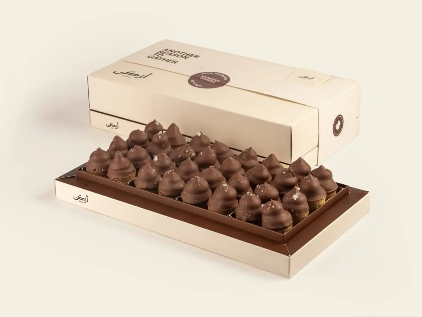 تارت الكوكيز برواني وكراميل