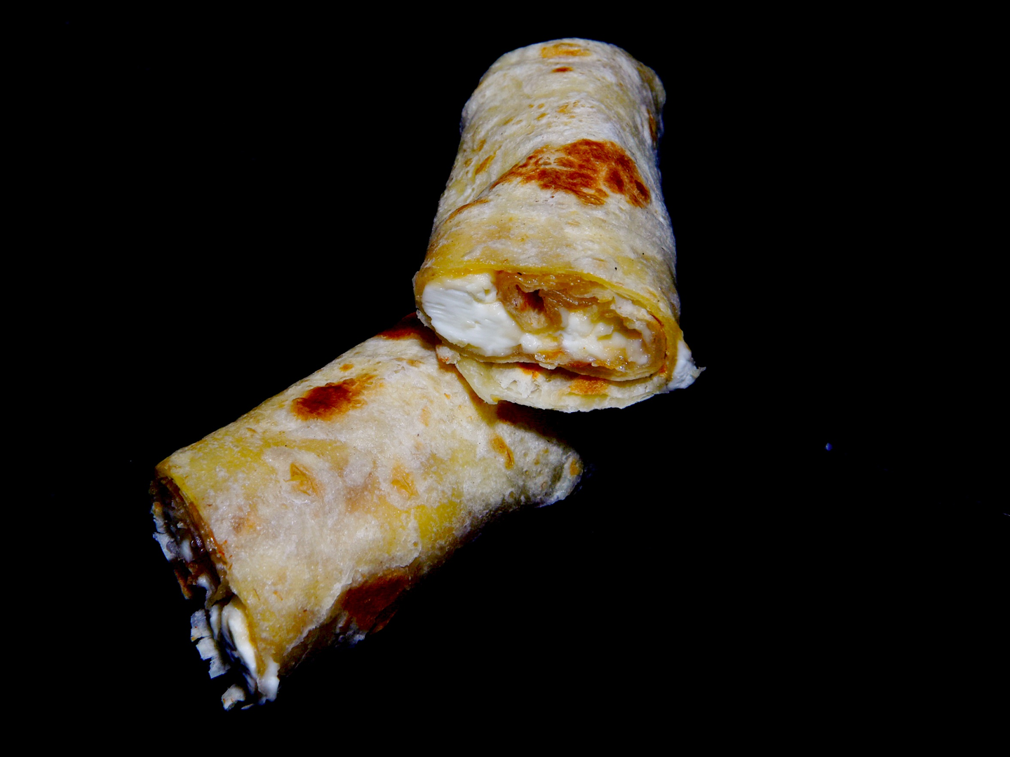 Labnah And Honey Chapati