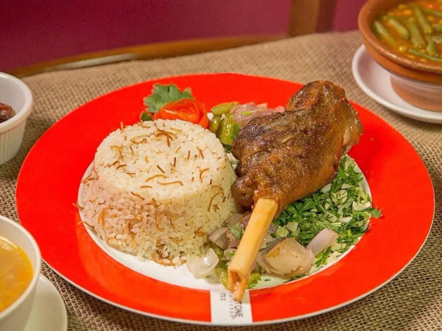 افطار خضار مع موزة