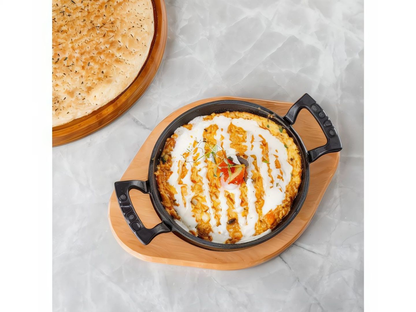 Shakshuka With Two Cheeses