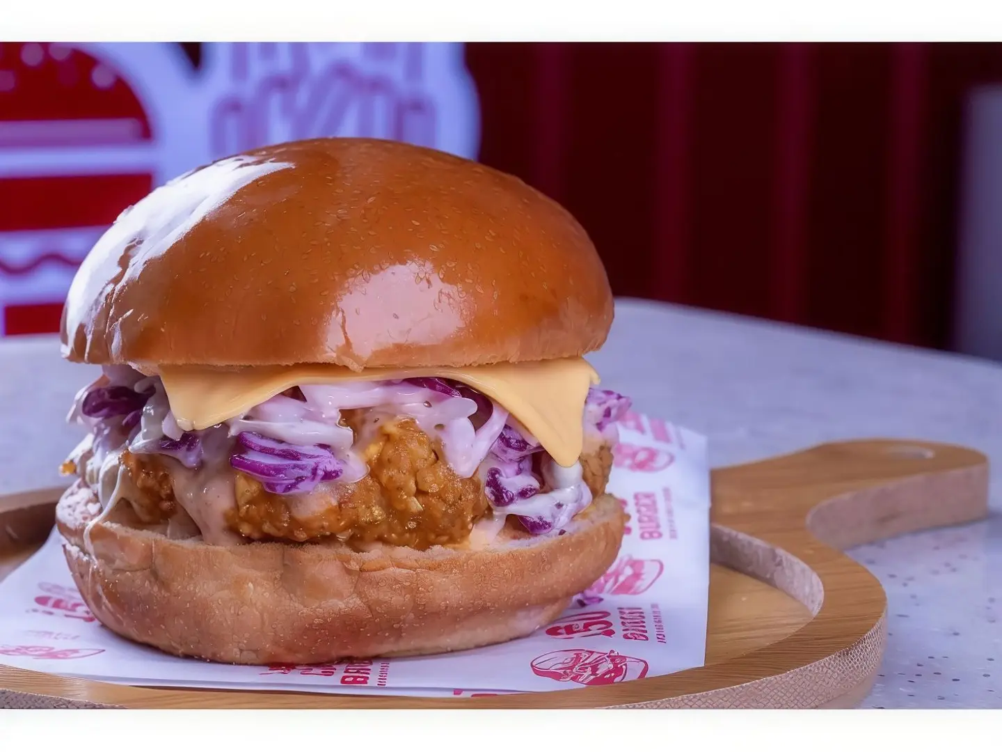 برجر دجاج سيقنتشر