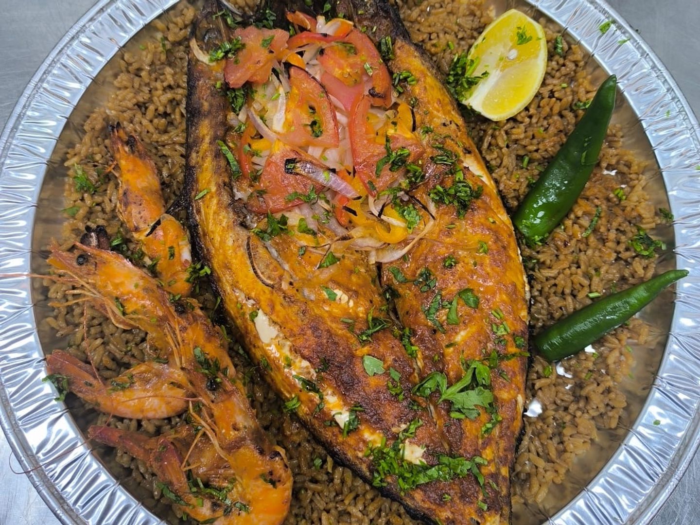 Mackerel Meal With Shrimp