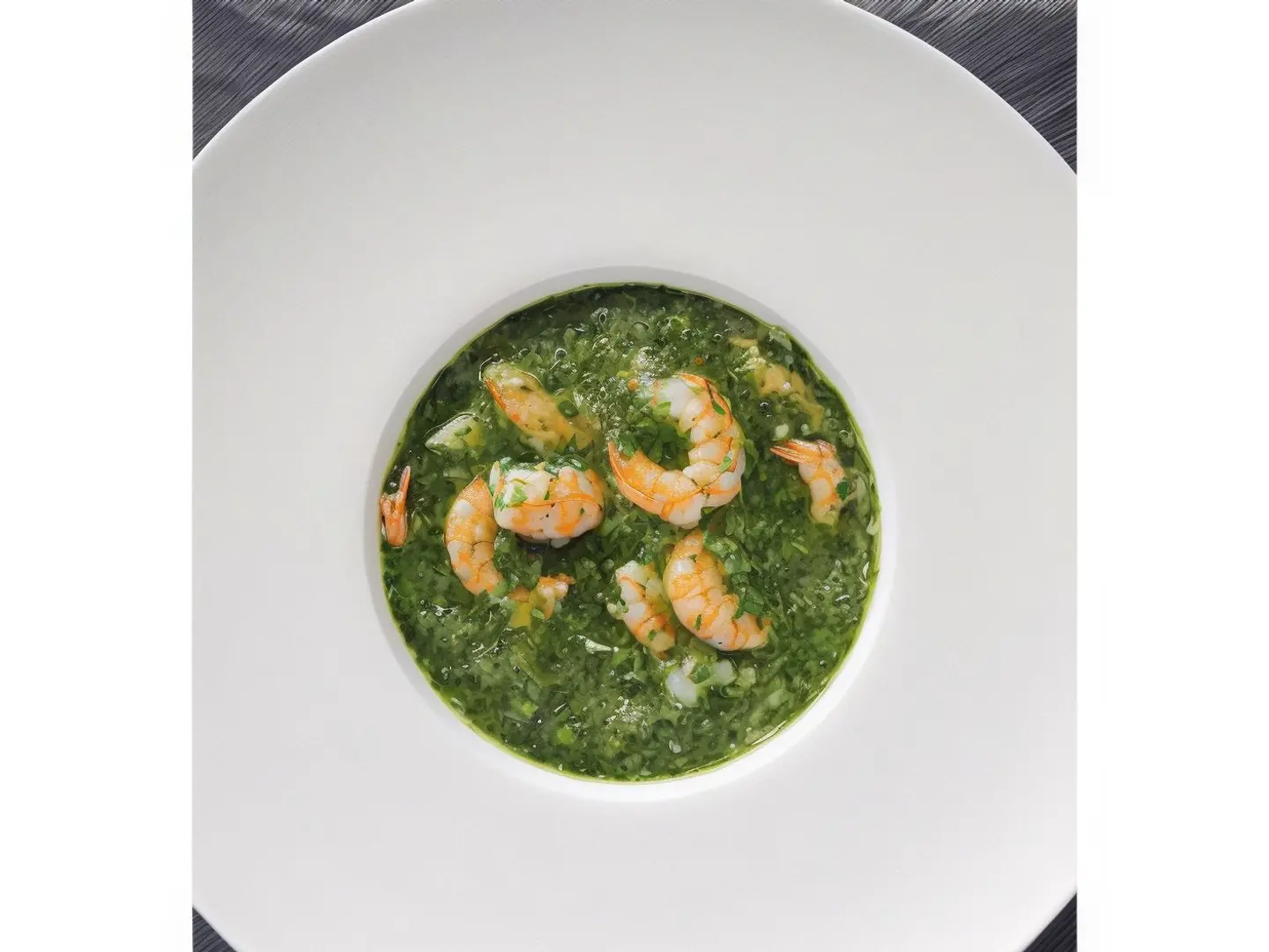 Molokhia With Shrimp