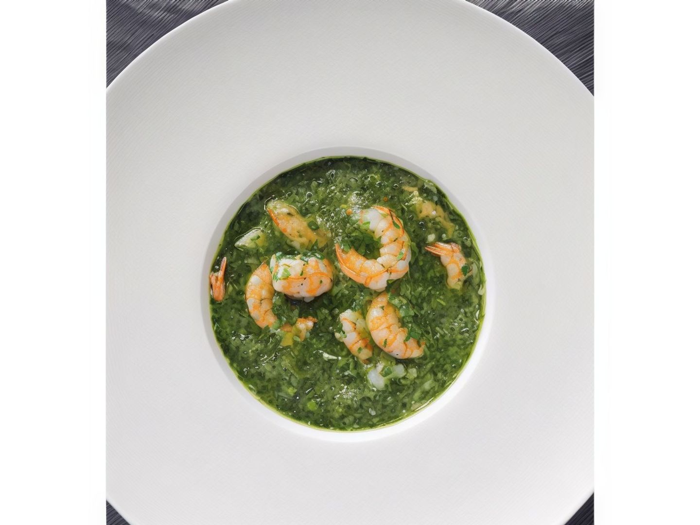 Molokhia With Shrimp