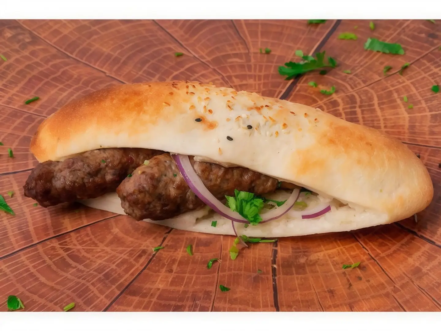 ساندوتش كفته دبل