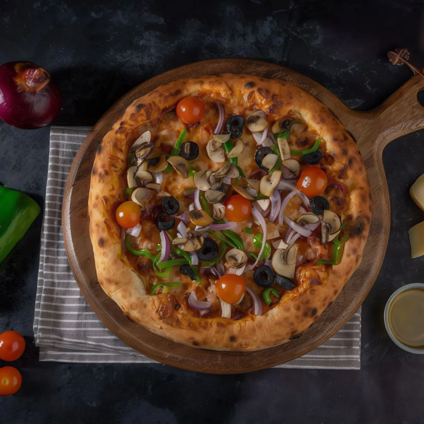 Vegetable Pizza
