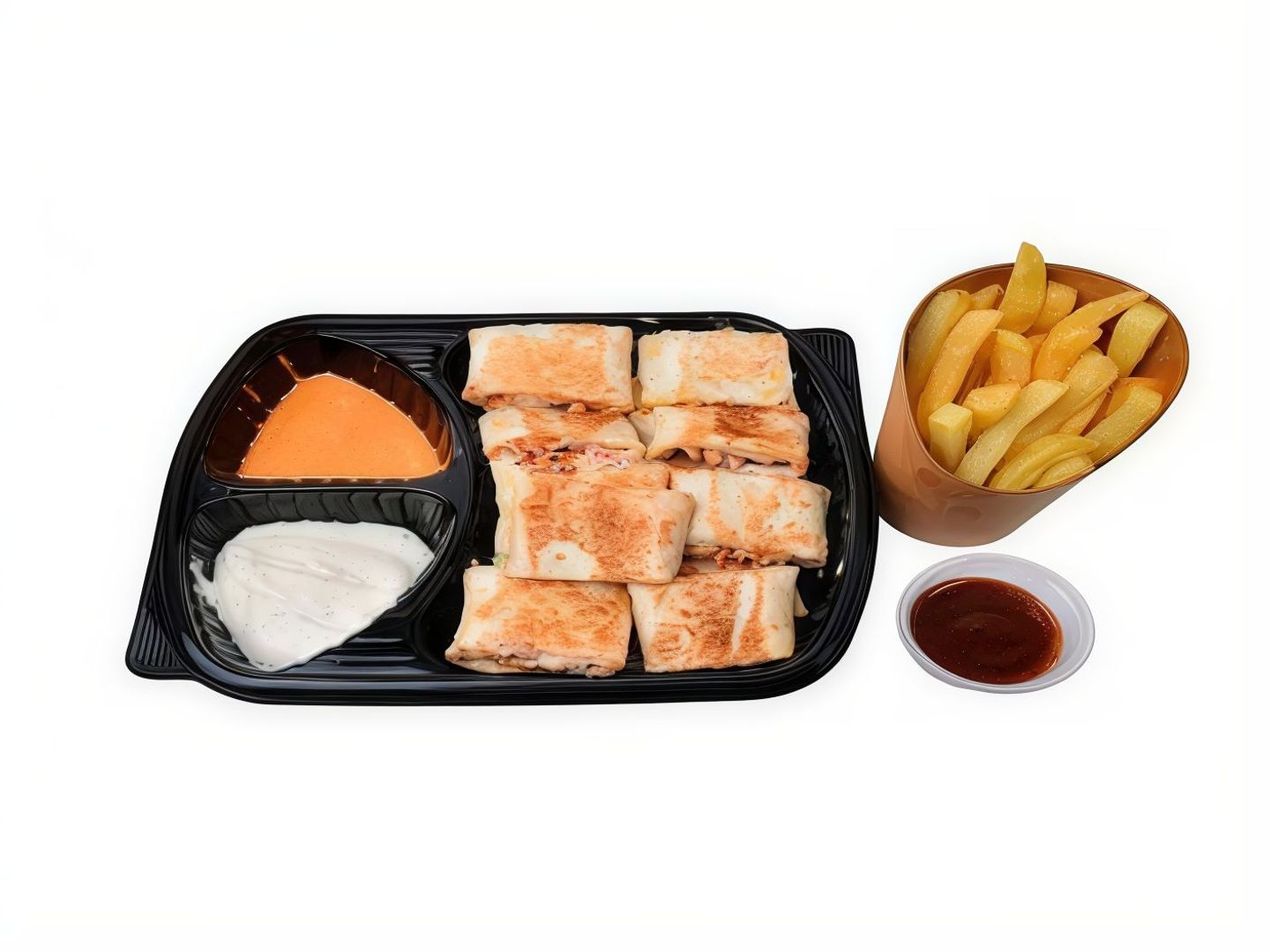 Arabic Shawerma Plate Double With Cheese