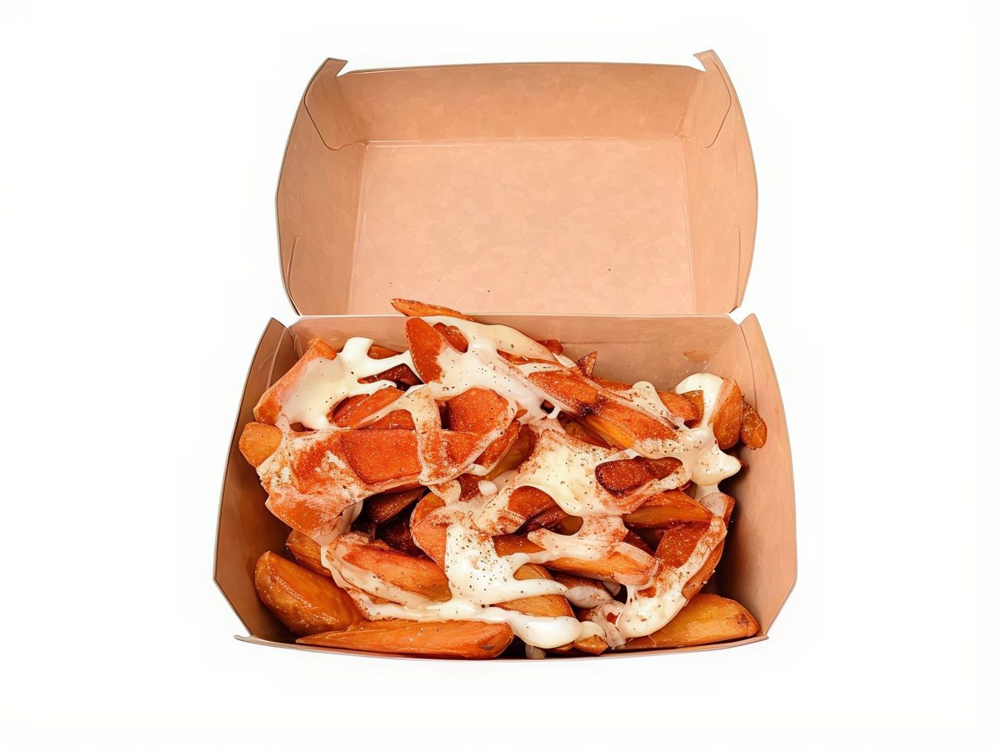 Potato Wedges With Cheese