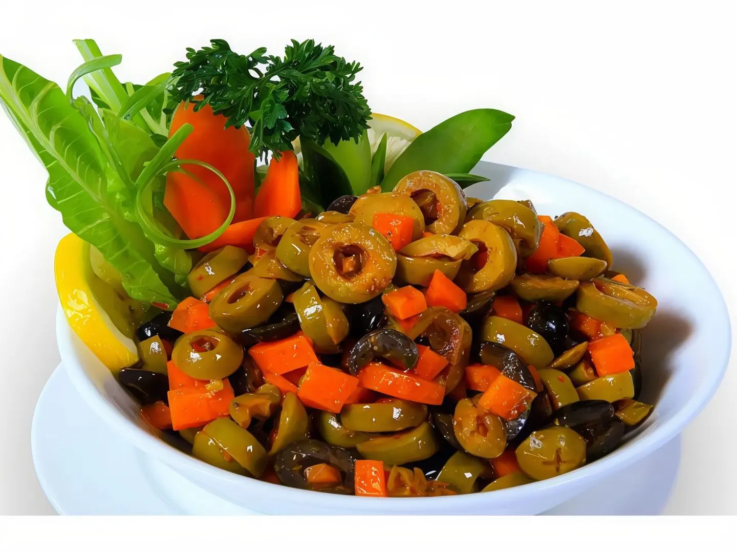 Olive Salad Plate