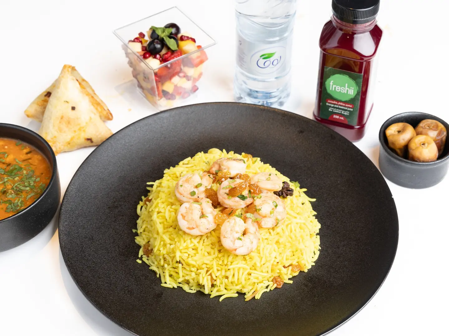 وجبات الإفطار الجمبري