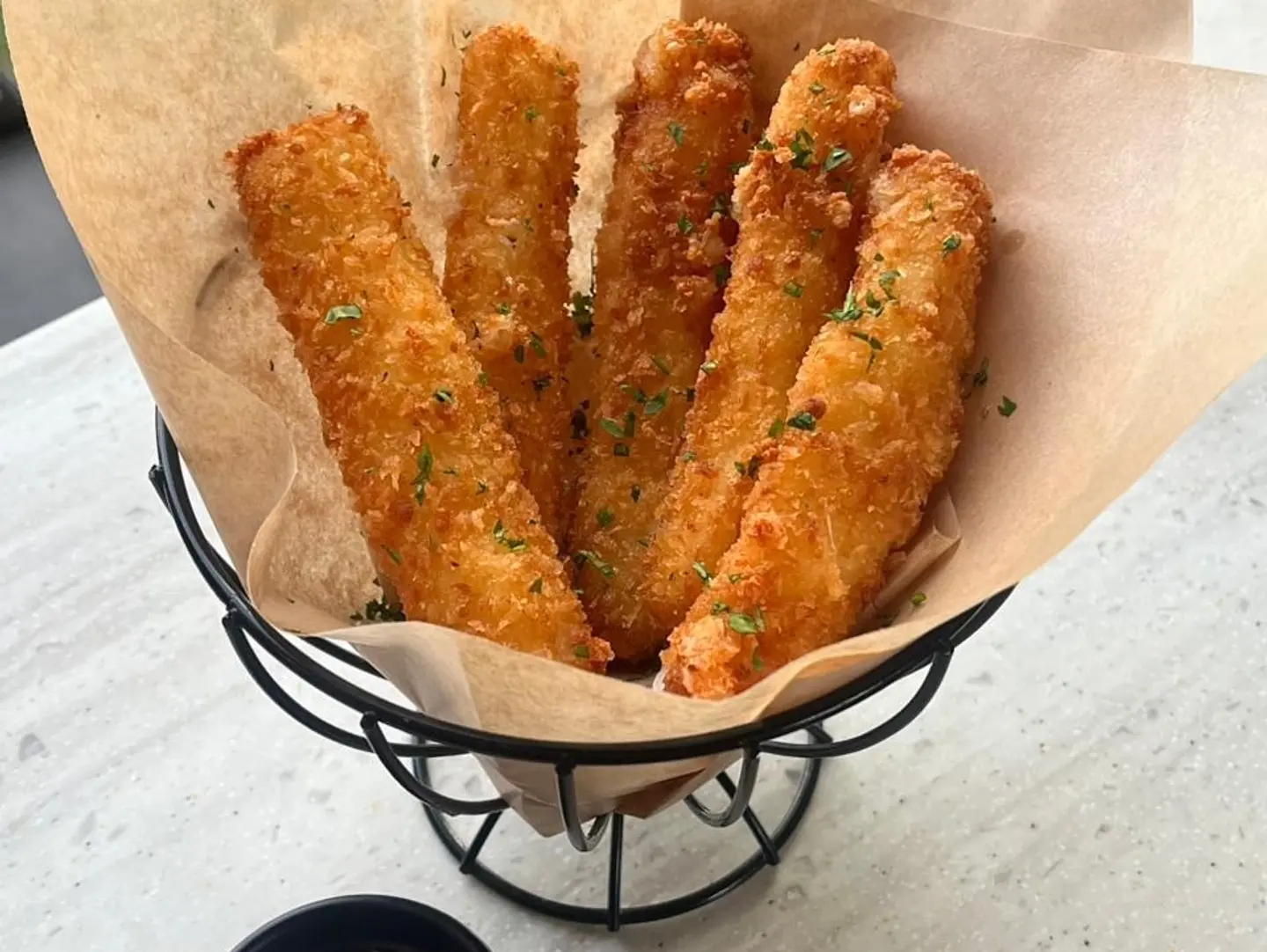 Fried Mozzarella Sticks