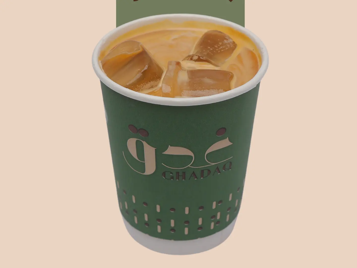 سبانش لاتيه مثلج