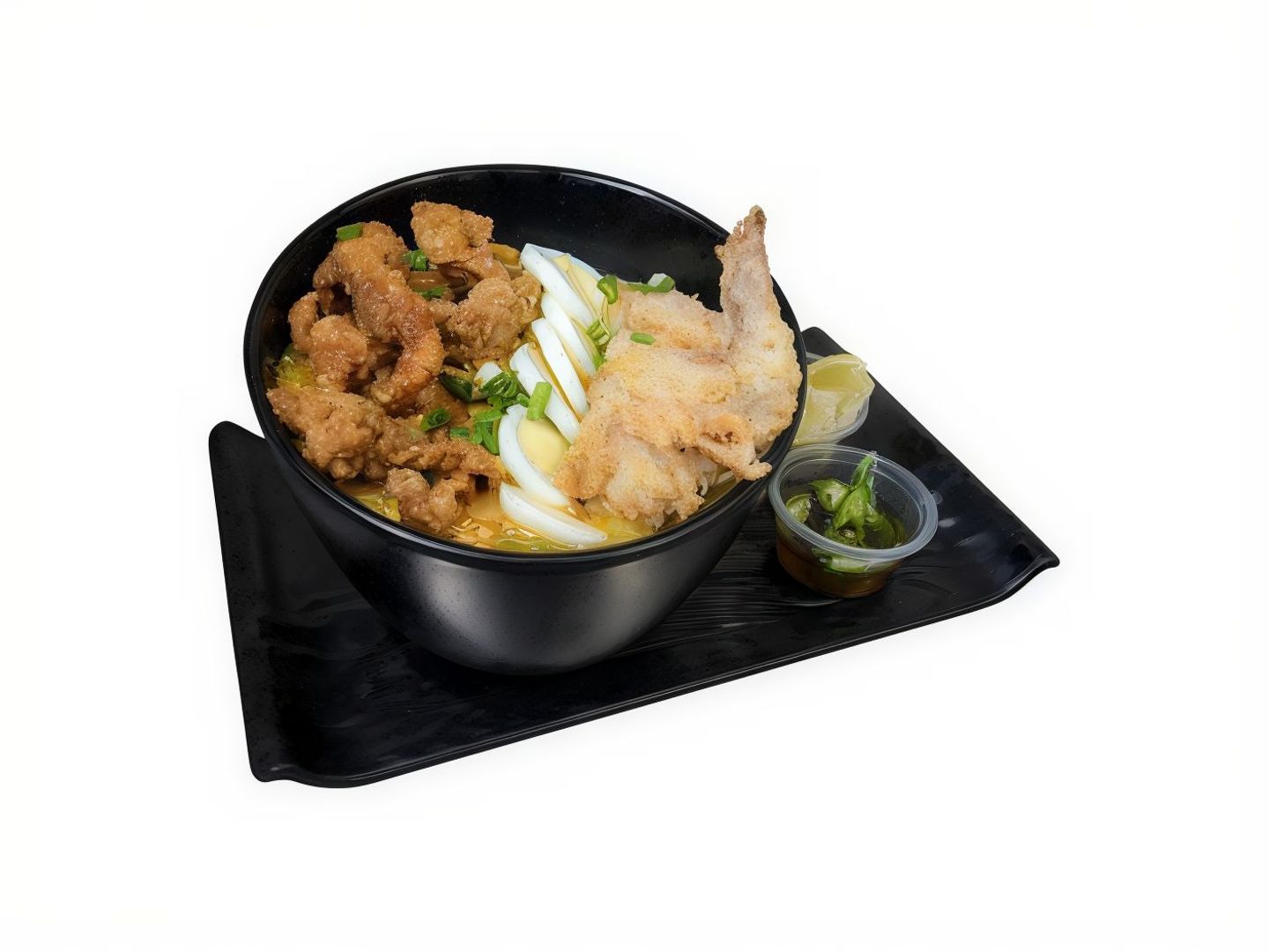 Small Gotong Plain With Egss Wings Chicharon