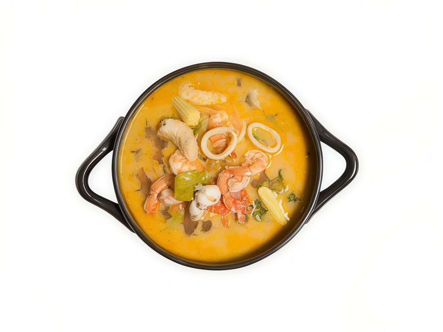 Carb Seafoods With Corn