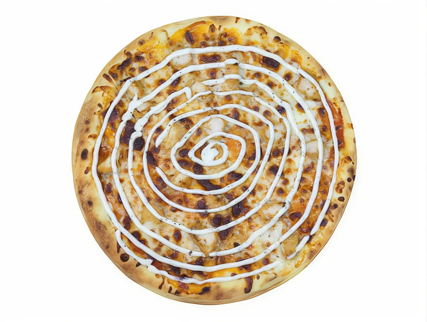 بيتزاء رانش دائرية