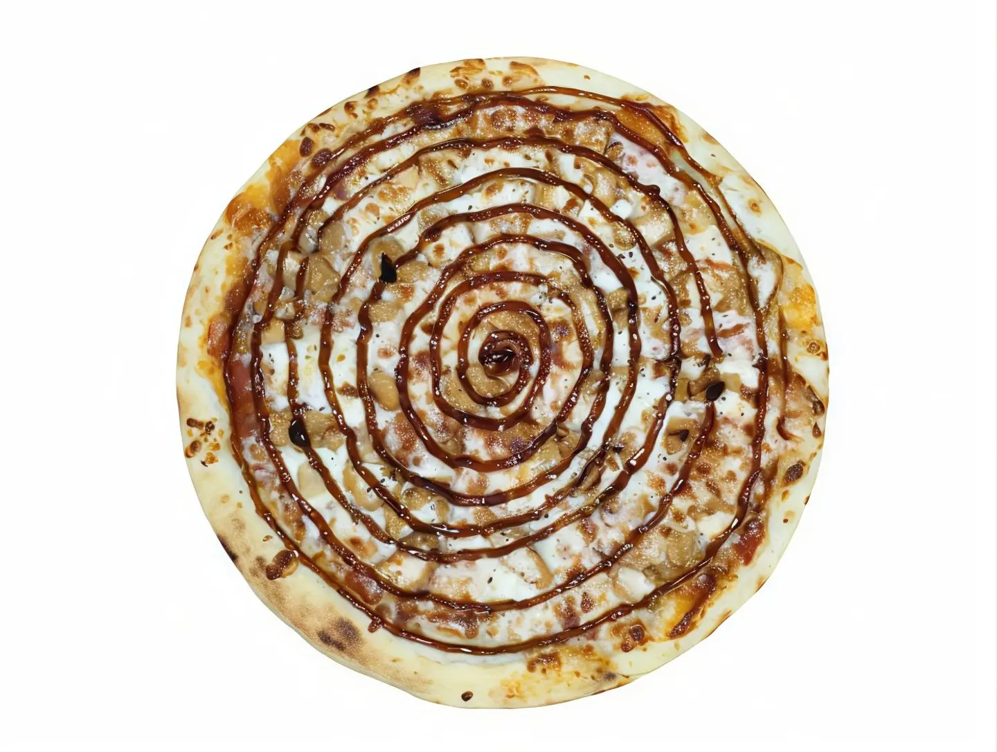 بيتزا باربكيو دائرية