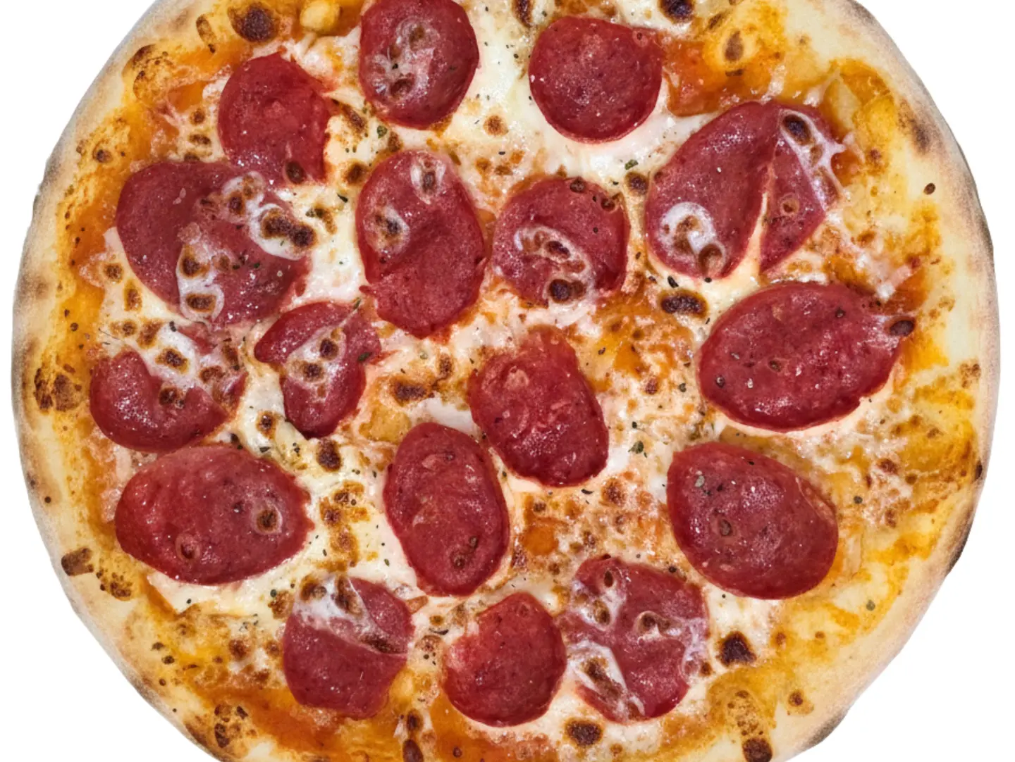 Round Pepperoni Pizza