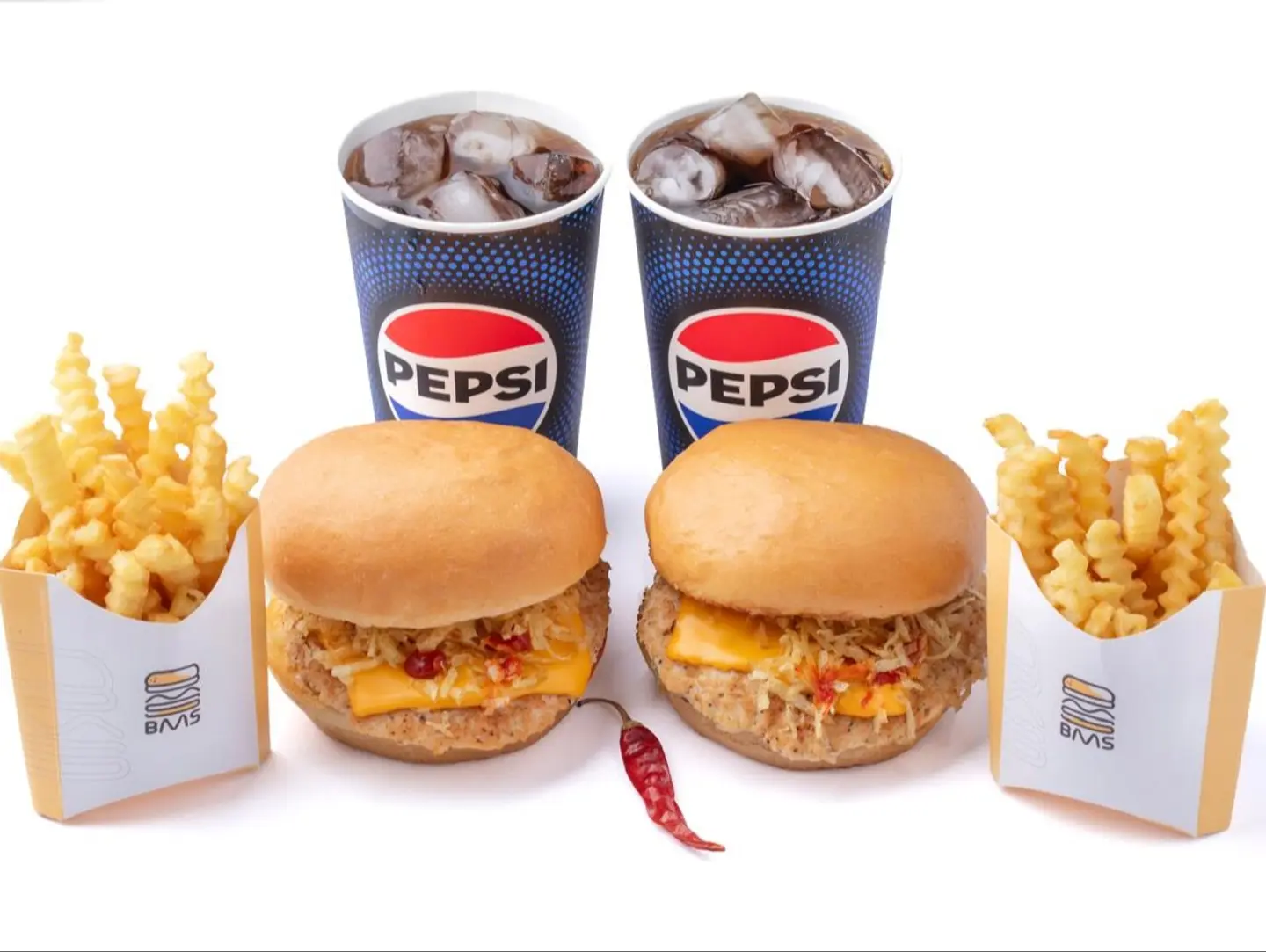 دبل تشكن جريل سبايسي