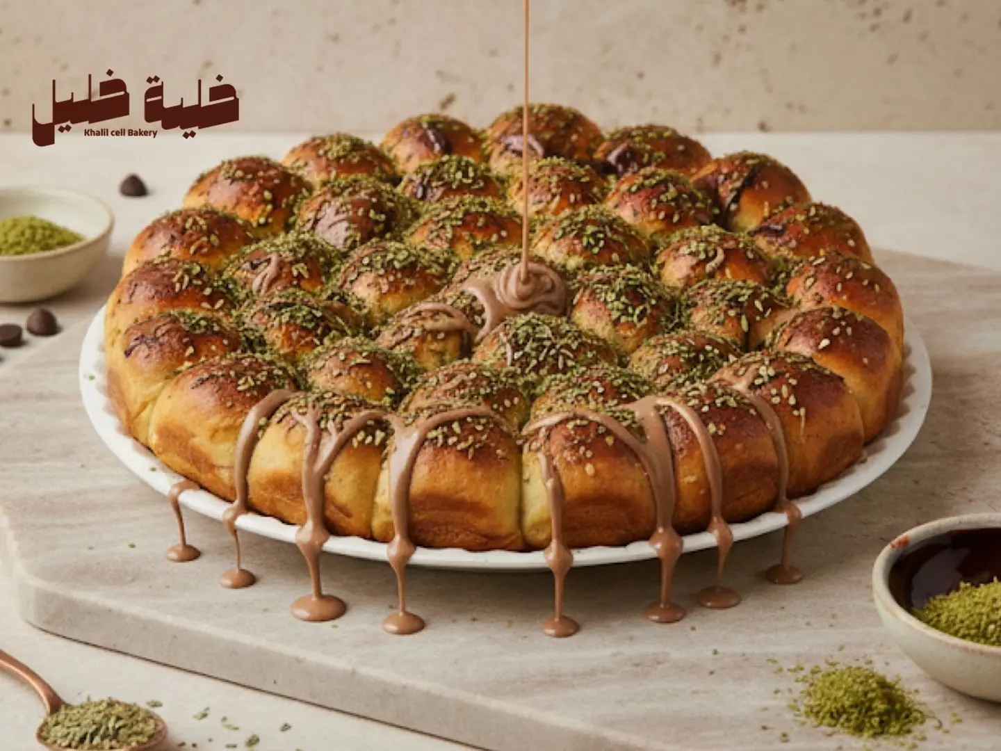 خلية شوكولاته بالزعتر